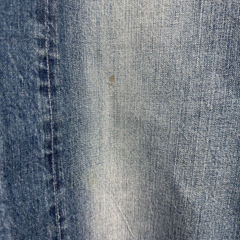 AG Adriano Goldschmied Blue Hattie Crop Raw Hem High-Rise Barrel Jeans Size 28 - Picture 3 of 12